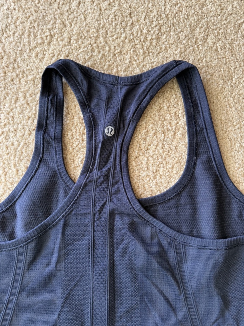 lululemon athletica Navy Blue Racerback Tank